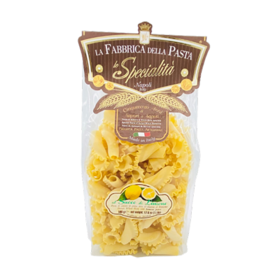 Pâtes de Gragnano I.G.P. Gigli della Costiera au citron "Fabbrica della Pasta" - 500 gr Pâtes artisanales typiques de Naples