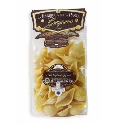 Pasta di Gragnano I.G.P. Conchiglioni Giganti “La Fabbrica della Pasta” - 500 gr Pasta tipica artigianale di Napoli
