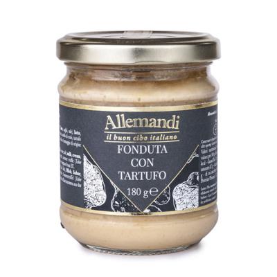 Fonduta di formaggio al tartufo Allemandi - 180 gr 100% Italiano