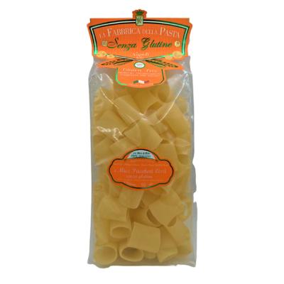 Pasta senza glutine di Gragnano I.G.P. 'E Miez Paccheri lisci “La Fabbrica della Pasta” - 500 gr Pasta tipica artigianale di Napoli