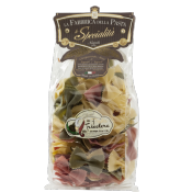 Pasta di Gragnano I.G.P. Farfalle Giganti tricolori La Fabbrica della Pasta - 500 gr Pasta tipica artigianale di Napoli