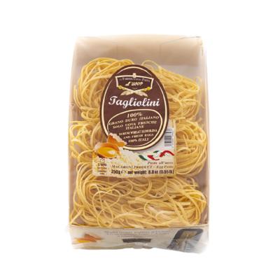 Pasta di Gragnano I.G.P. Tagliolini all’uovo “La Fabbrica della Pasta” - 250 gr Pasta tipica artigianale di Napoli